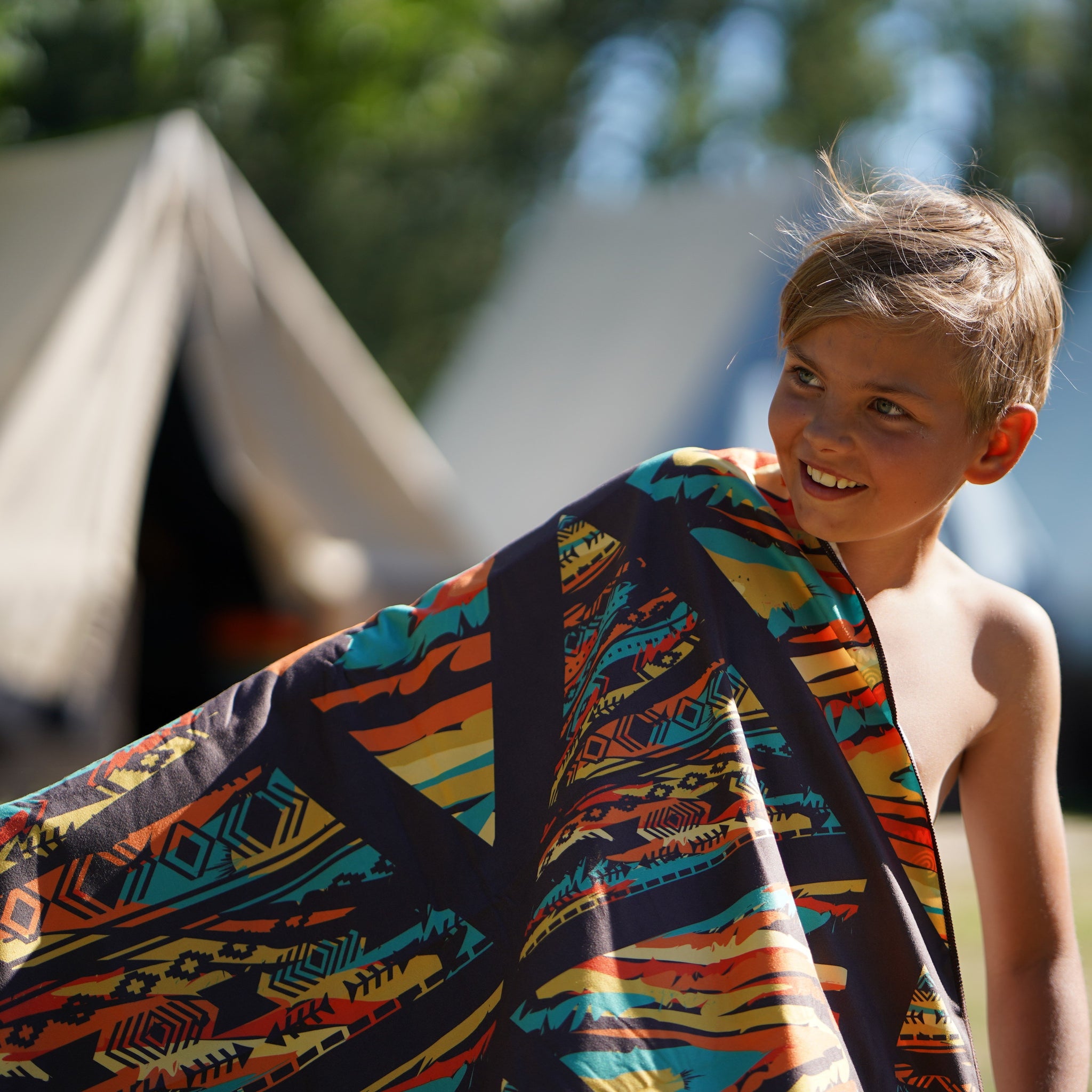 Quick drying towel TEEPEE